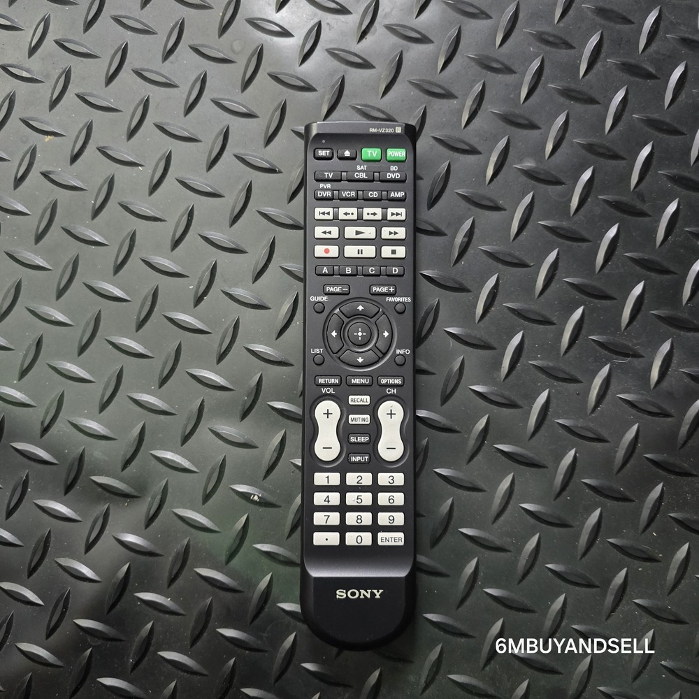 Sony Genuine RM-VZ320 OEM Universal‎ Remote Control 7 Devices
